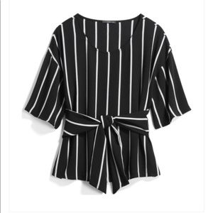 West Kei Tie front Blouse - Stitch Fix